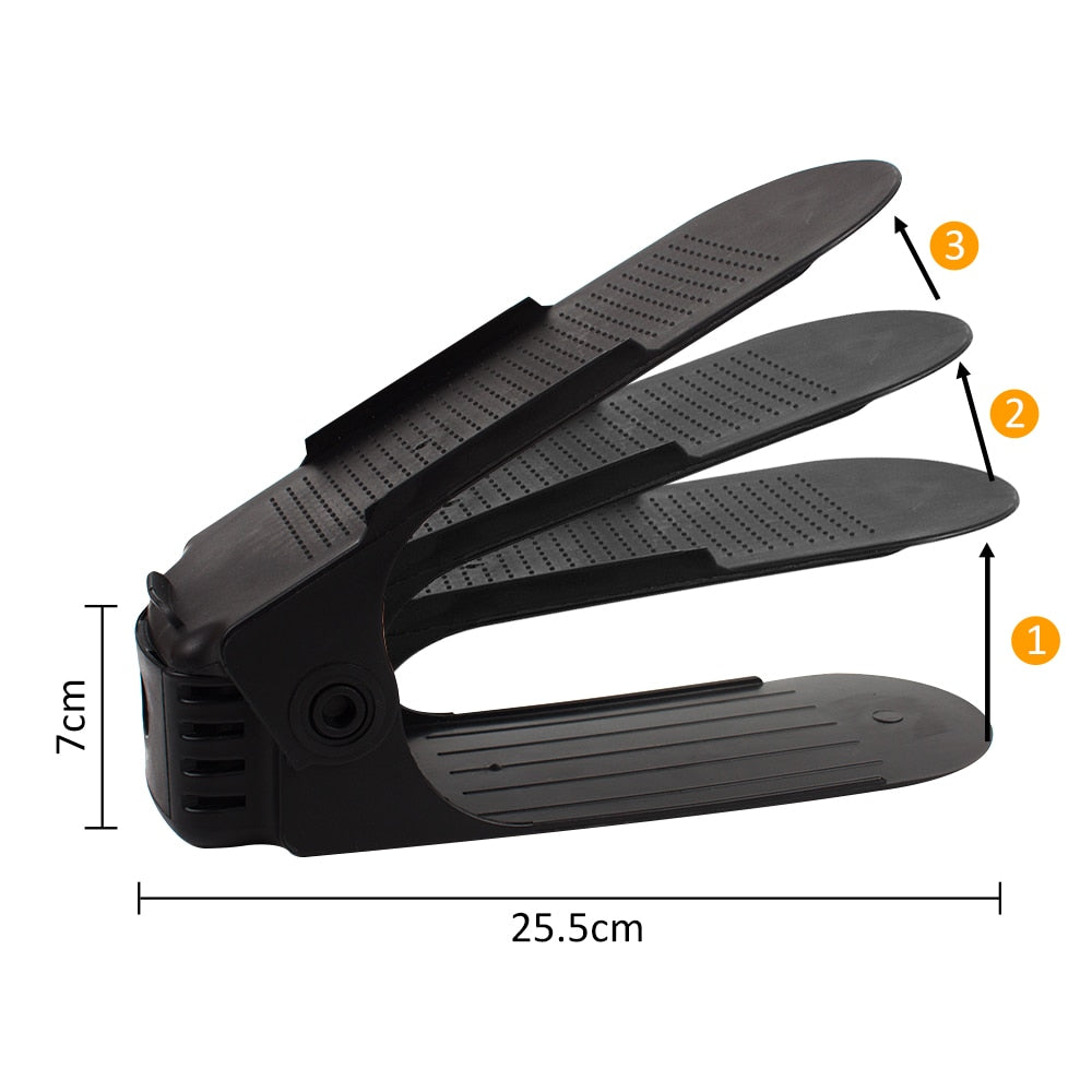 SALE — 10-Piece Adjustable Shoe Organizer