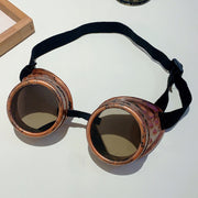 New Halloween Costume Retro Punk Steampunk Glasses Party Festival Cosplay Decorative Props