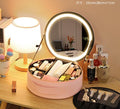 SALE — LED Mirror Makeup Case & Cosmetic Organizer