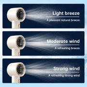 6 Fan Handheld High Speed Fan Mini Portable AC 199 Level Adjustable Personal Cooler for Travel Gym Outdoor