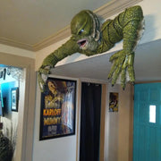New Halloween April Fools' Day Lizard Man Wall Decoration Home Personality Monster Creative Decor