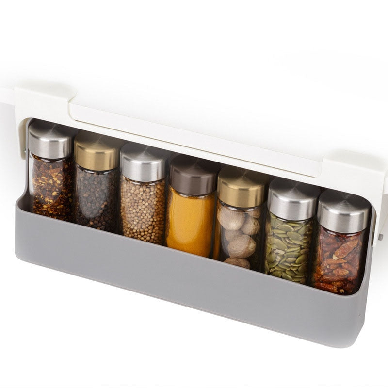 Slide-Out Under-Shelf Spice Organizer