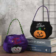 Halloween Candy Bag Decoration Kindergarten Children's Gift Bag Halloween Pumpkin Bag Scene Decoration Prop