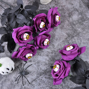 Popular artificial bloody rose bouquet with eyeball, fake rose for Halloween party and home decoration