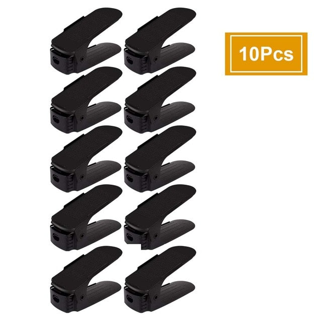 SALE — 10-Piece Adjustable Shoe Organizer