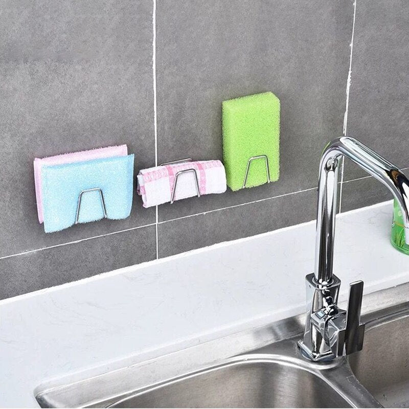 304 Stainless-Steel Sink Sponge Holder