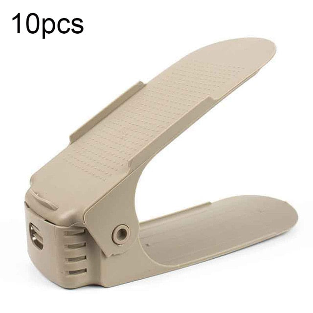 SALE — 10-Piece Adjustable Shoe Organizer