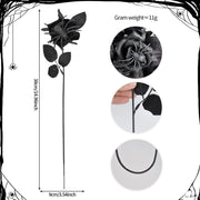 Popular artificial bloody rose bouquet with eyeball, fake rose for Halloween party and home decoration