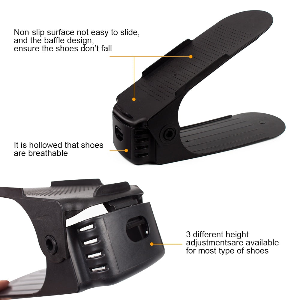 SALE — 10-Piece Adjustable Shoe Organizer