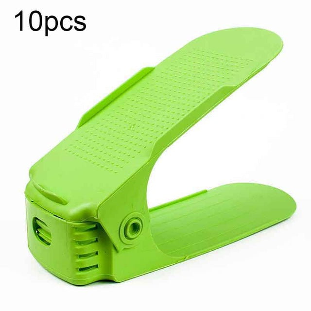 SALE — 10-Piece Adjustable Shoe Organizer
