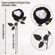 Popular artificial bloody rose bouquet with eyeball, fake rose for Halloween party and home decoration