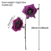 Popular artificial bloody rose bouquet with eyeball, fake rose for Halloween party and home decoration