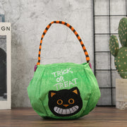 Halloween Candy Bag Decoration Kindergarten Children's Gift Bag Halloween Pumpkin Bag Scene Decoration Prop