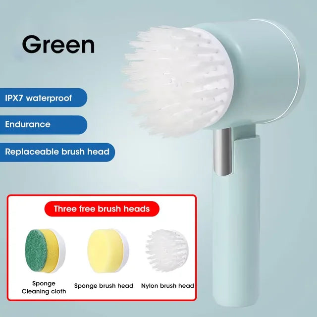SpinShine 5-in-1 Electric Cleaning Brush