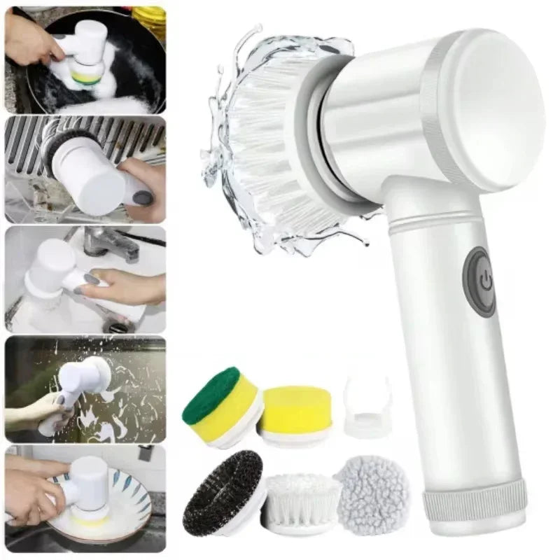 SpinShine 5-in-1 Electric Cleaning Brush
