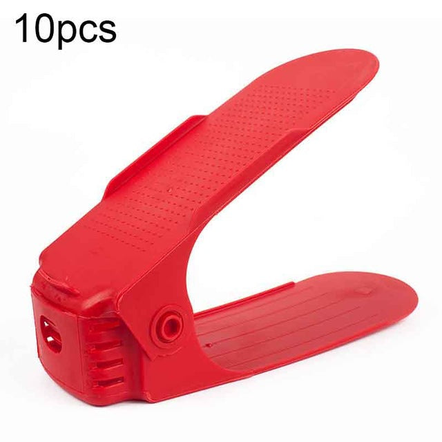 SALE — 10-Piece Adjustable Shoe Organizer