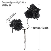 Popular artificial bloody rose bouquet with eyeball, fake rose for Halloween party and home decoration