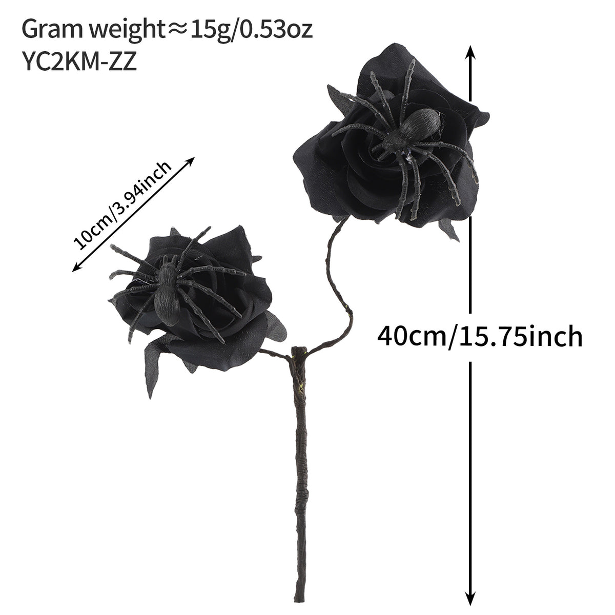 Popular artificial bloody rose bouquet with eyeball, fake rose for Halloween party and home decoration