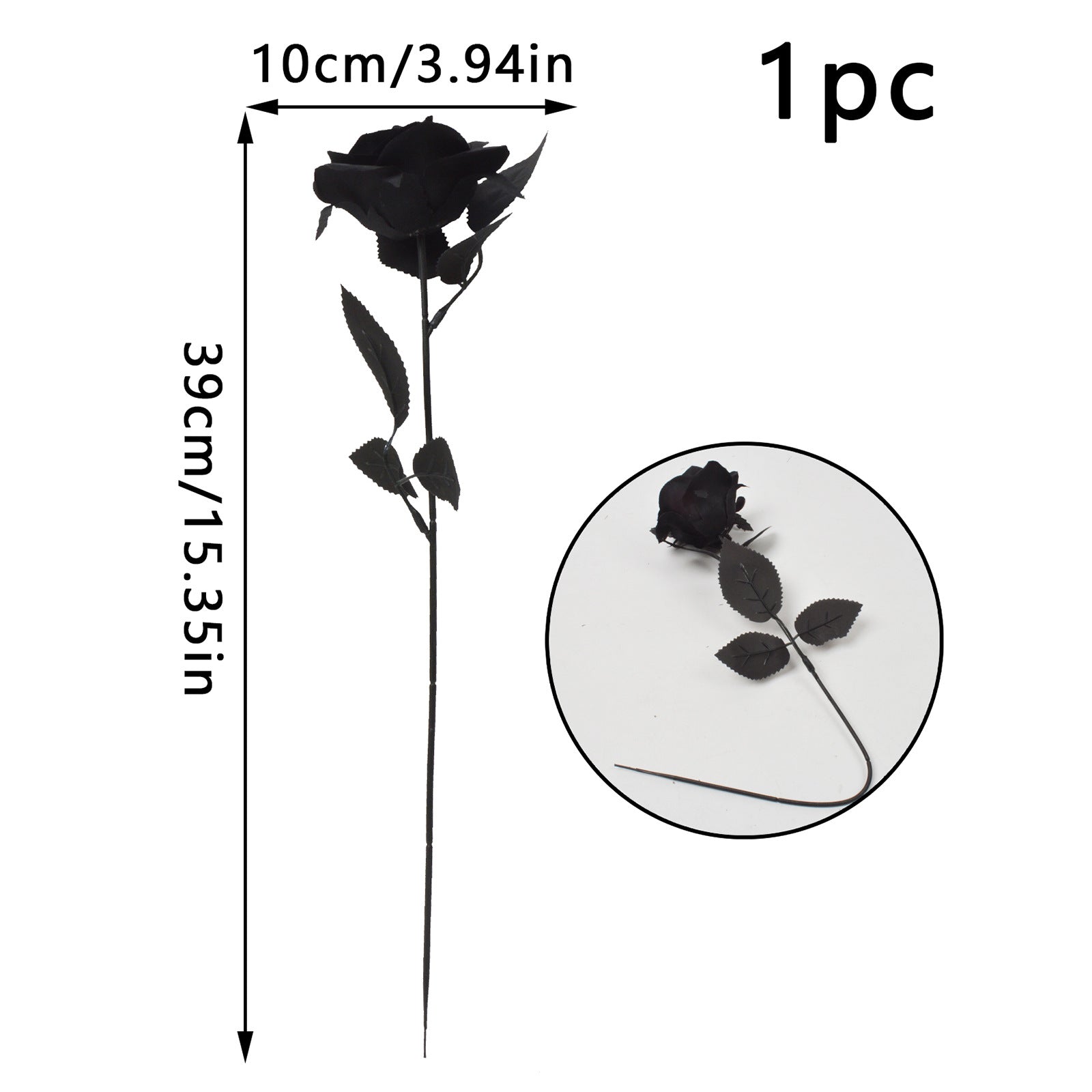 Popular artificial bloody rose bouquet with eyeball, fake rose for Halloween party and home decoration
