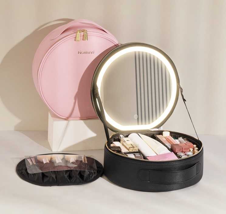 SALE — LED Mirror Makeup Case & Cosmetic Organizer